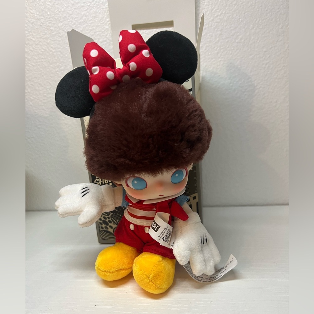 Minnie’s Balloon DIMOO WORLD × DISNEY Series-Vinyl Plush Keychain - Picture 2 of 8